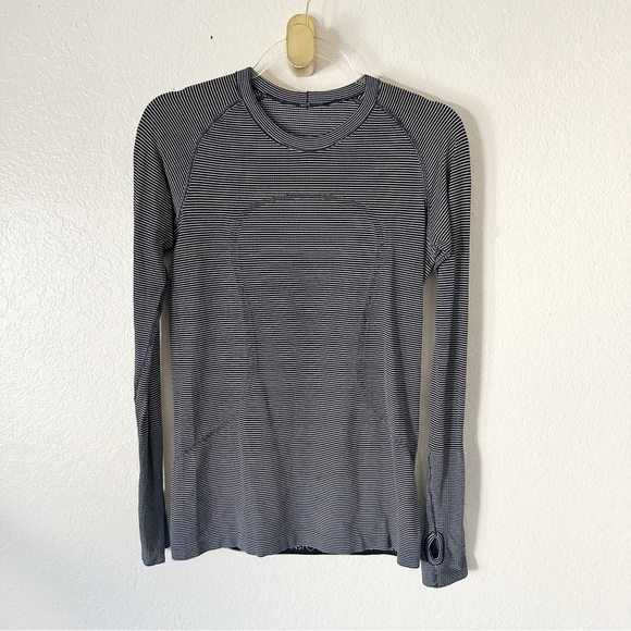 Lululemon Run: Swiftly Tech Long Sleeve Crew top size 8 - Picture 5 of 11